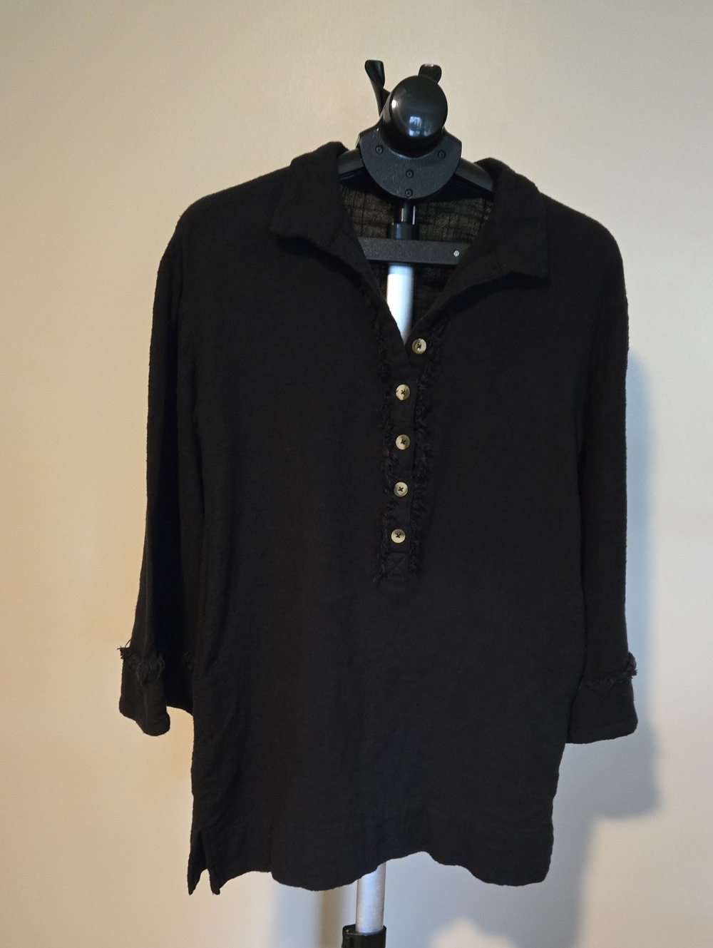 Free People Black Knit Dress